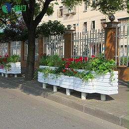 组合艺术花箱,人行道绿化花箱